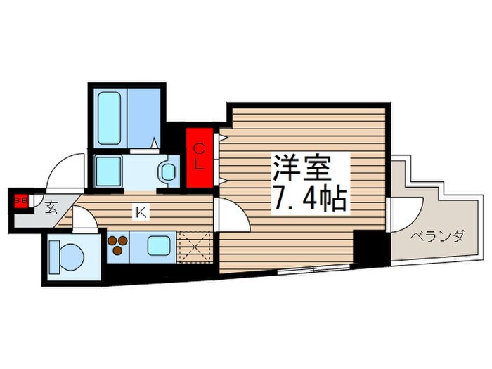 ディアコ－トジュリ－の物件間取画像