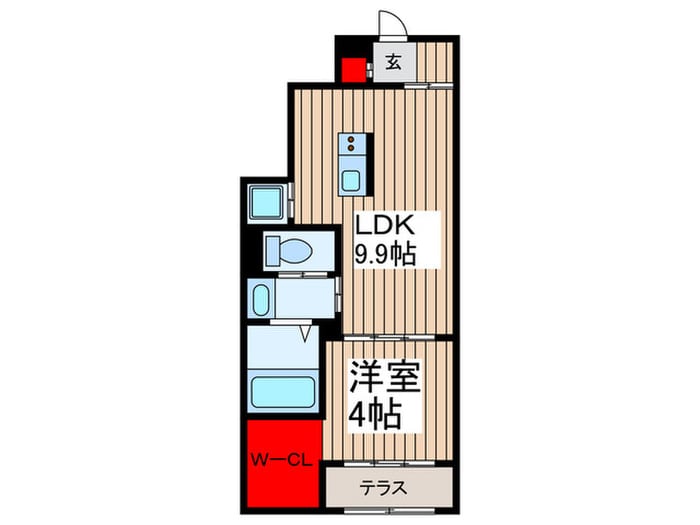 仮)吉川市中曽根アパートの物件間取画像