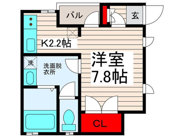 メゾン童夢の物件間取画像