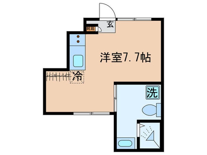 キングハウス大島の物件間取画像