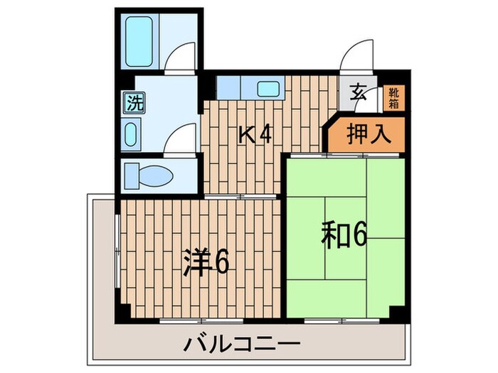 メゾン・ド・久が原の物件間取画像