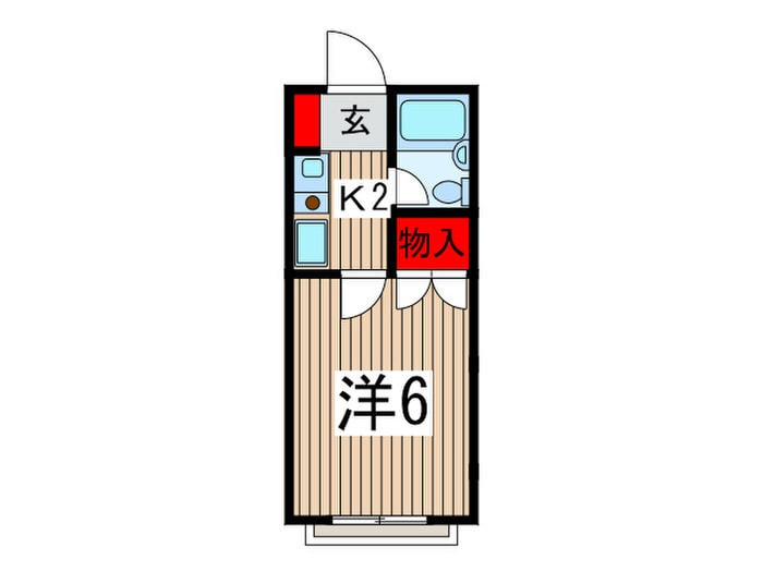 J-missions小手指の物件間取画像