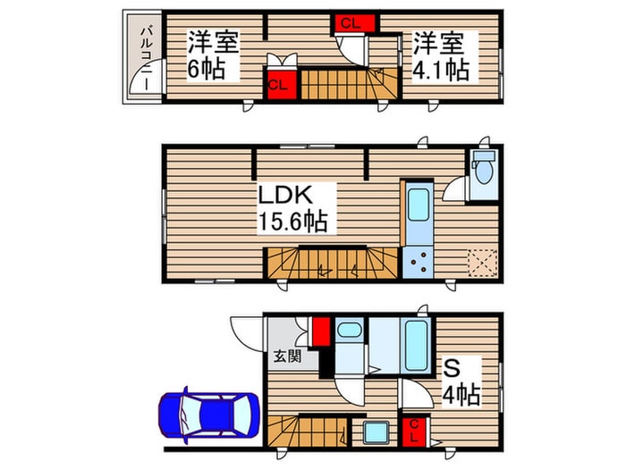 Kolet市川♯19の物件間取画像