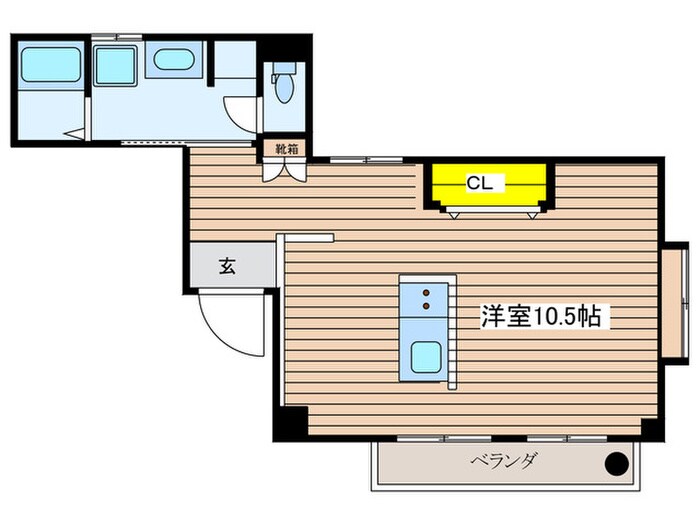 エレガンス石神井の物件間取画像
