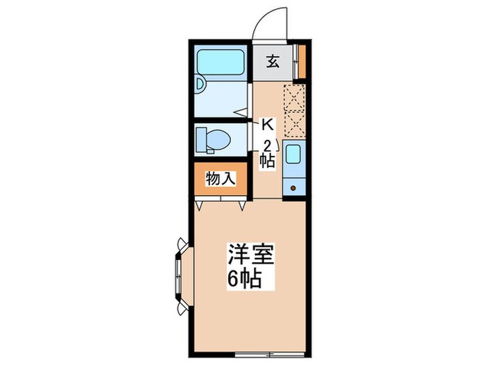 テラス明大前の物件間取画像