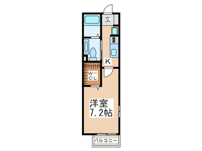 モナリエの物件間取画像