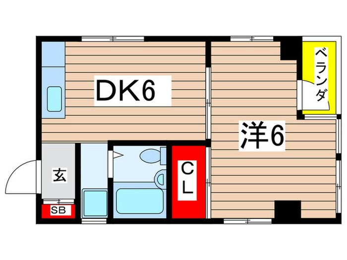 伊藤ビルの物件間取画像