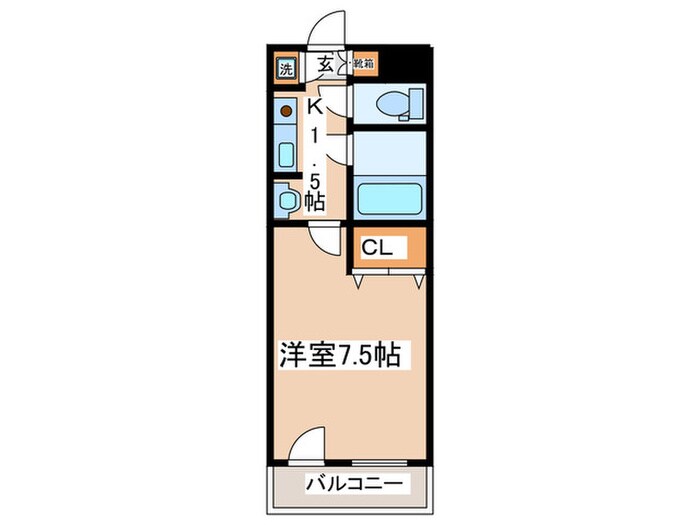 レクノス６の物件間取画像