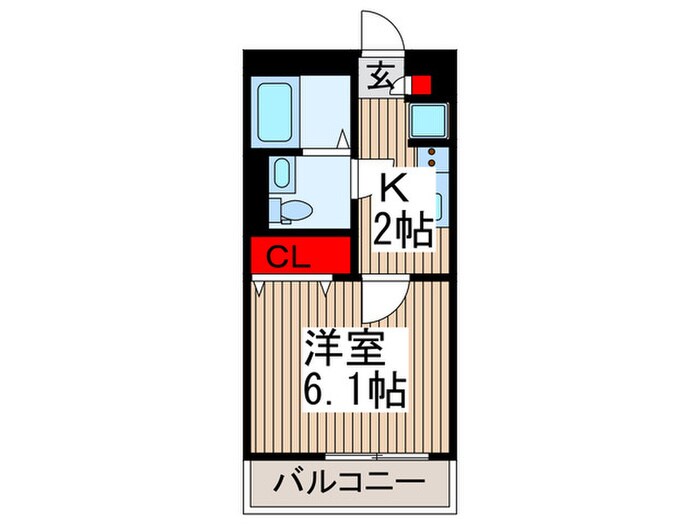 リブリ・カシオペアの物件間取画像