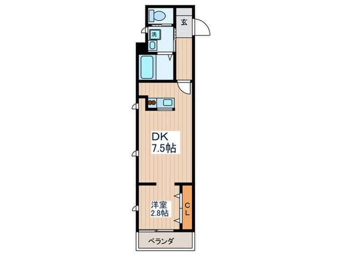 サンドルチェの物件間取画像