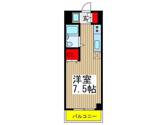 エステ－トピアエムエスの物件間取画像