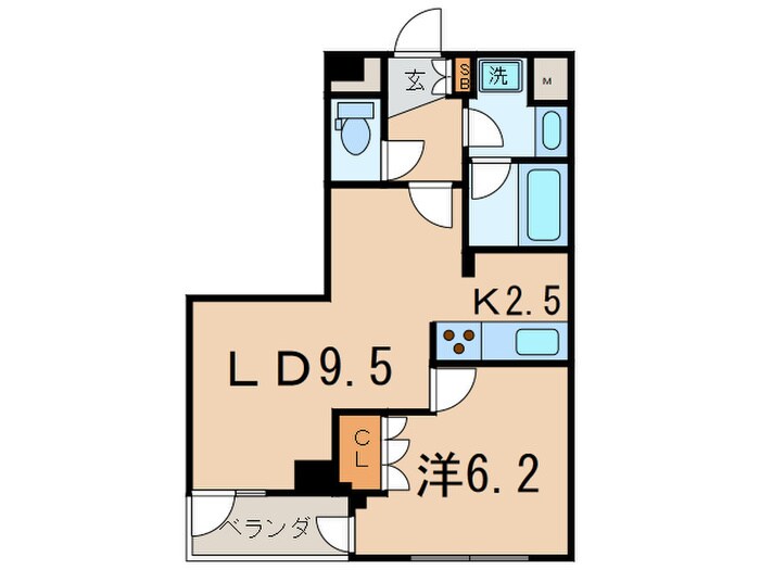 スペ－シア三軒茶屋弐番館の物件間取画像