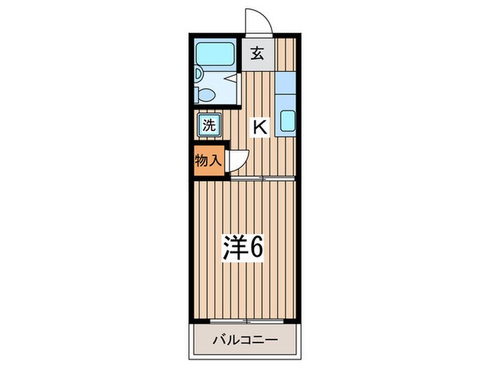 ロックハウスの物件間取画像