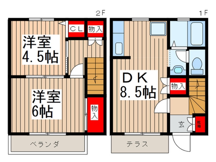 ティエラ・コ－トＵの物件間取画像