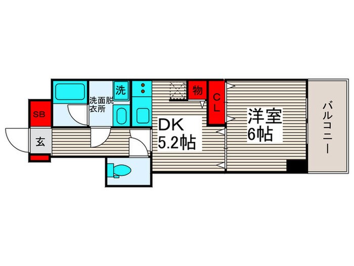 アーバンレックス西新井Ⅱの物件間取画像