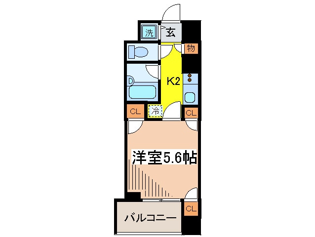 プライムアーバン日本橋茅場町の物件間取画像