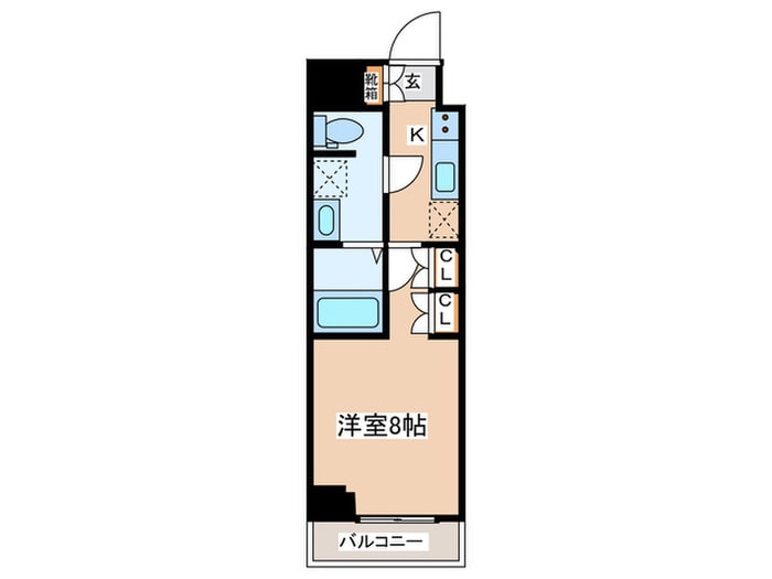 ＡＲＫＭＡＲＫ上北沢の物件間取画像