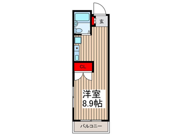 コートビレッジアサカの物件間取画像