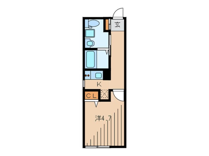 クララの物件間取画像