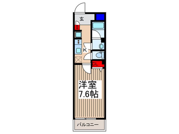 リブリ・Ｅｓｐｏｉｒ伍番館の物件間取画像