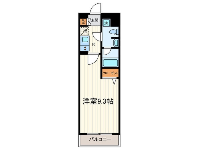 マーロ羽田（302）の物件間取画像