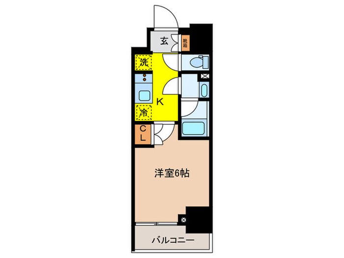 ベラスウィータ戸越の物件間取画像