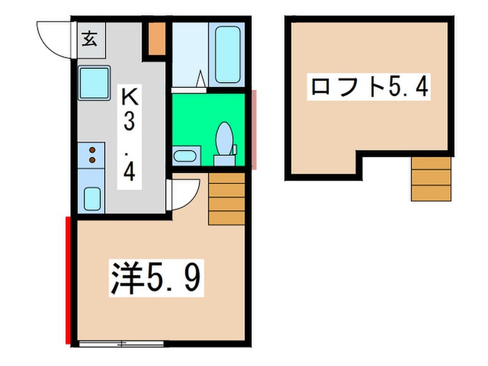 メゾンＮＫＬの物件間取画像