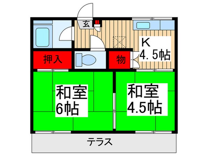 物件間取画像