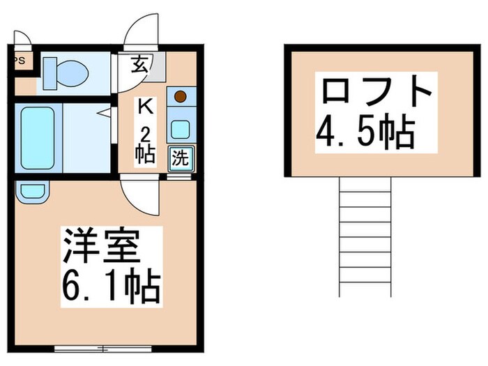 きららふちのべの物件間取画像