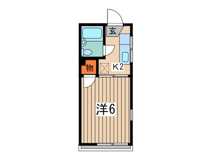 サンモ－ル大磯の物件間取画像