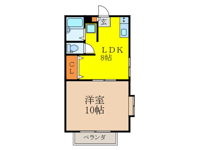 ハイツMSの物件間取画像