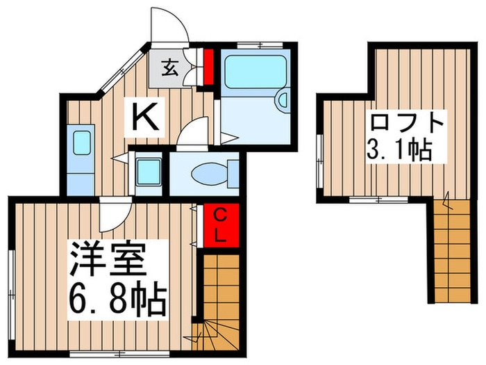 メゾン直希（船橋）の物件間取画像