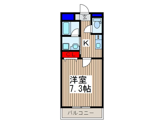 シティカレント大宮仲町の物件間取画像