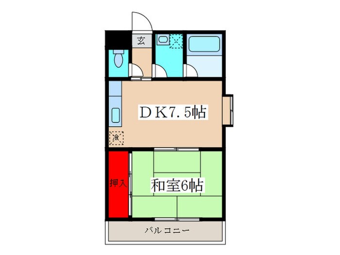 物件間取画像
