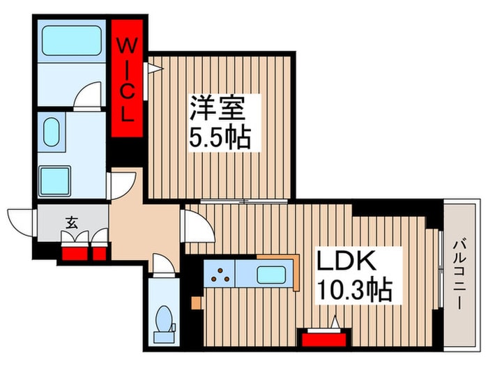 ルリスの物件間取画像