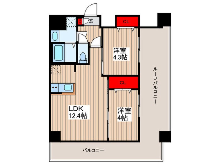 アルファコート曳舟の物件間取画像