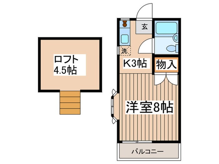 第三チトセハイツの物件間取画像