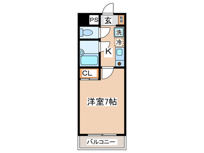 クレア－ルの物件間取画像