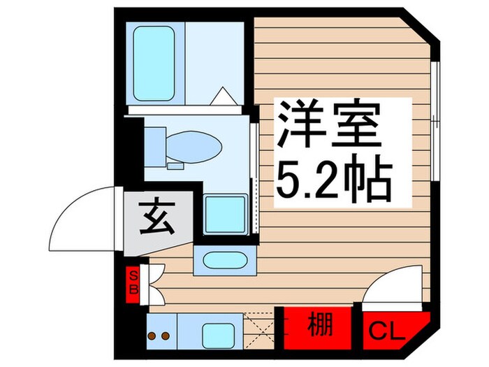 グラード南千住の物件間取画像