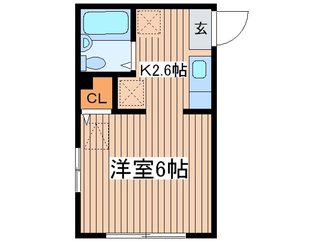 ＡＯ２の物件間取画像