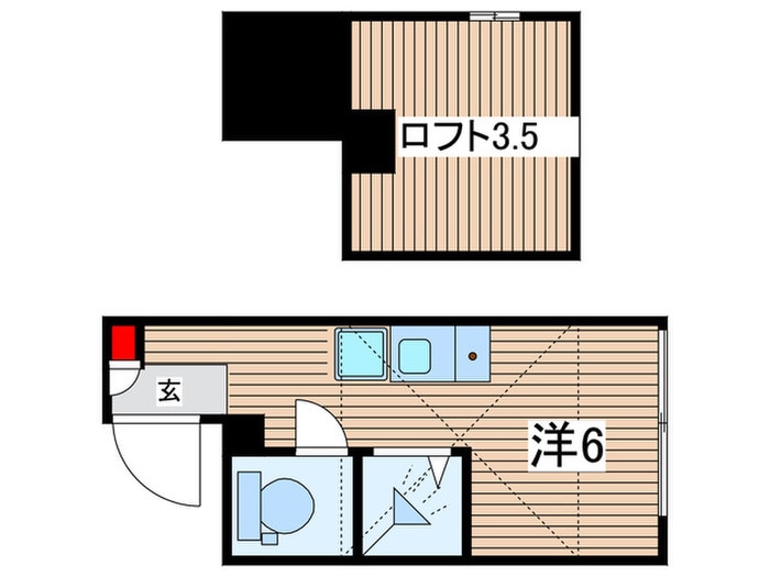 カサ・デ・アンジェラの物件間取画像