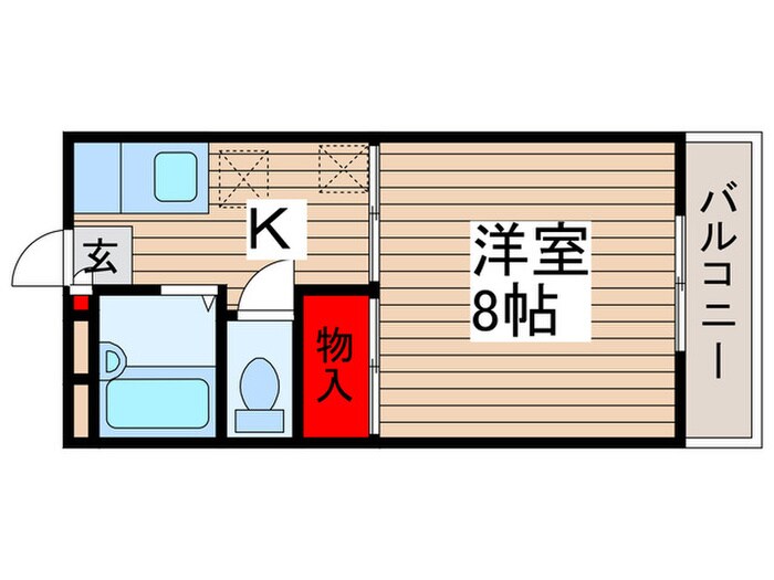 ウィンドテラス南行徳の物件間取画像