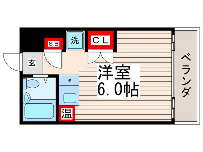 ラ・パイクス6112の物件間取画像