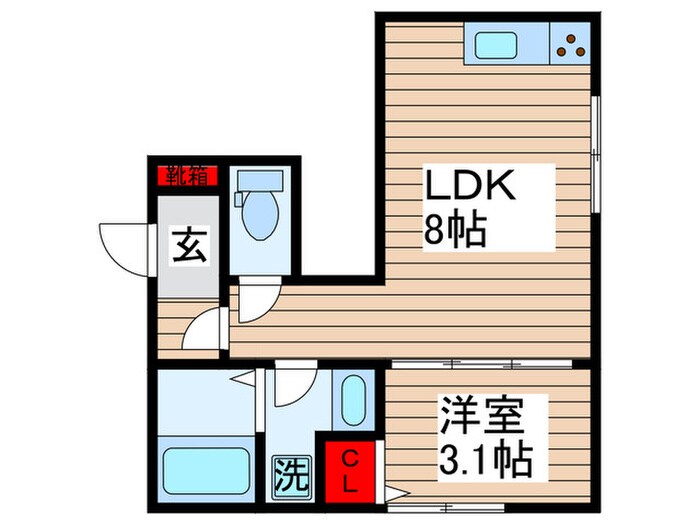 エミリー柏の物件間取画像