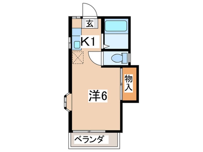 コ－ポコスモスの物件間取画像