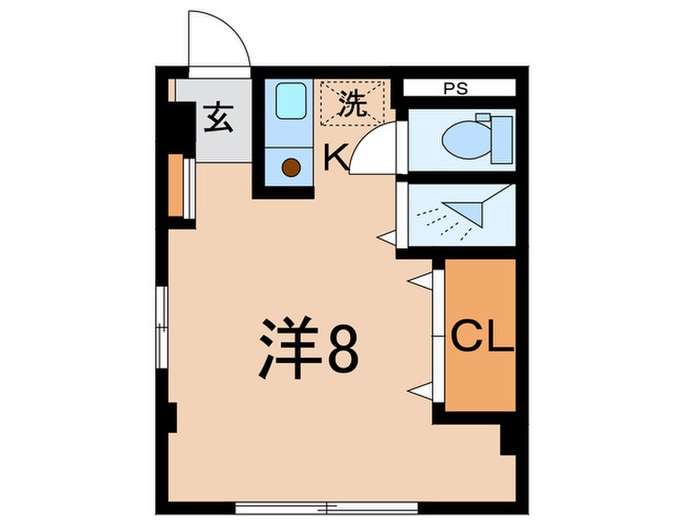 木村ビルの物件間取画像