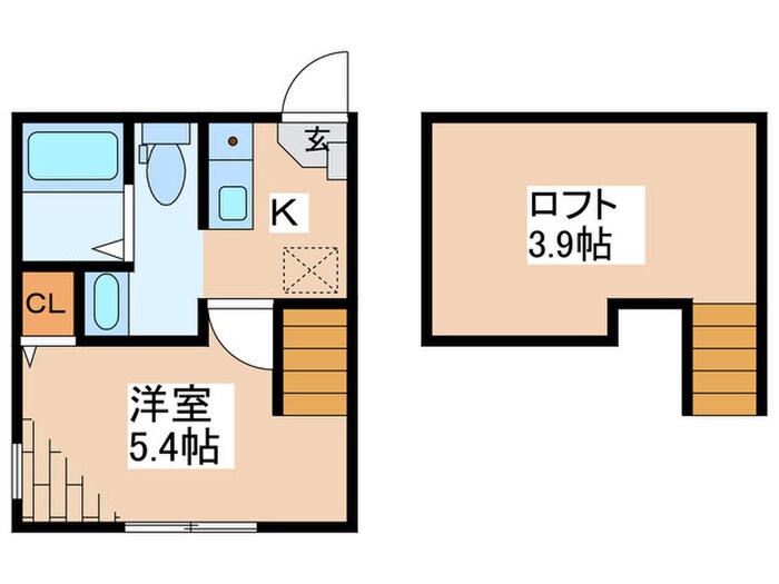 ハリコット鹿沼公園の物件間取画像