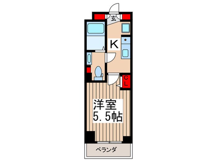 グランカーサ市川国府台の物件間取画像