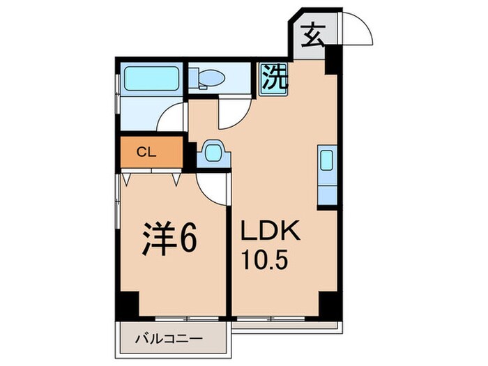 マエカワマンションの物件間取画像