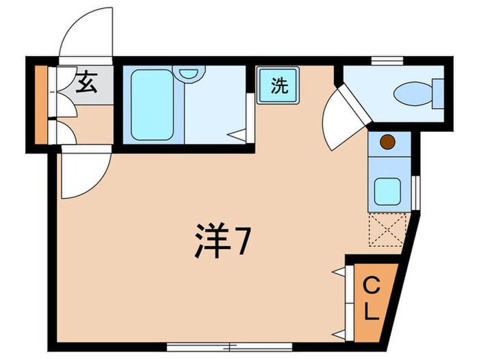 ＫＯコ－ポⅡの物件間取画像